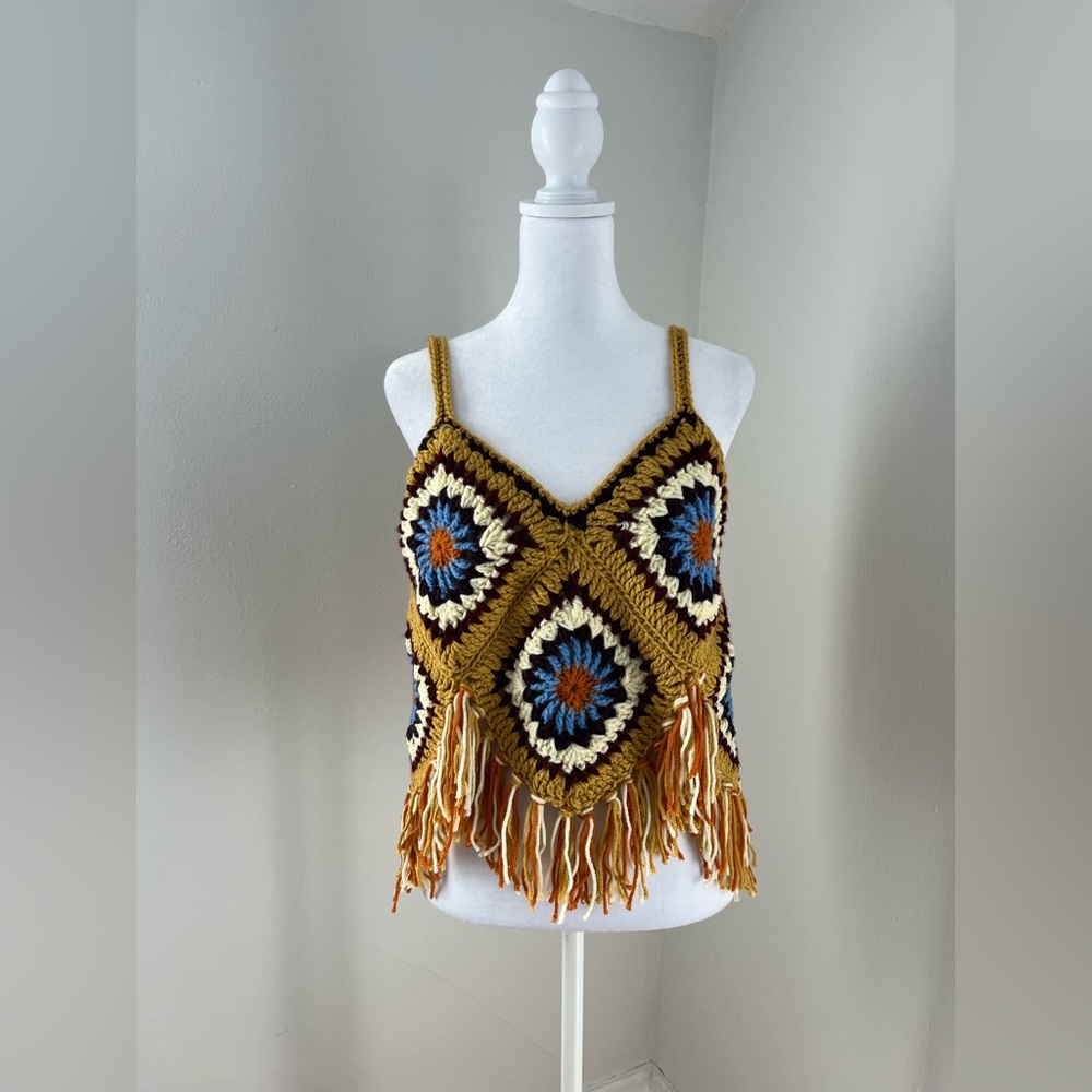 Granny Square Crochet top